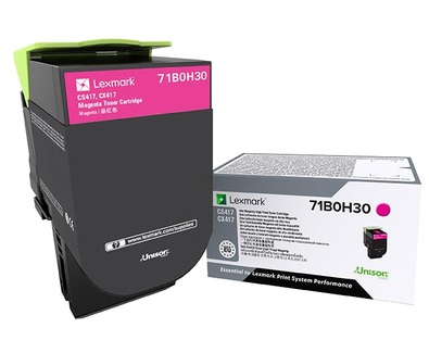 LEXMARK - CS/CX 417 Cartucho de toner magenta Alto Rendimiento (Ref.71B0H30)