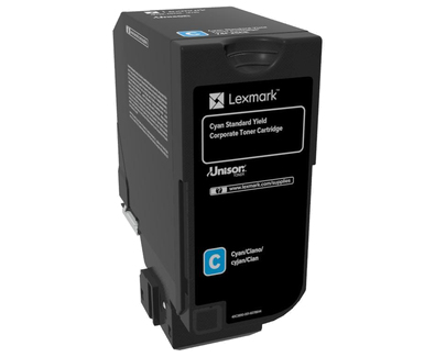 LEXMARK - CS720, CS725, CX725 Cartucho Corporativo cian (7 000 paginas) (Ref.74C2SCE)