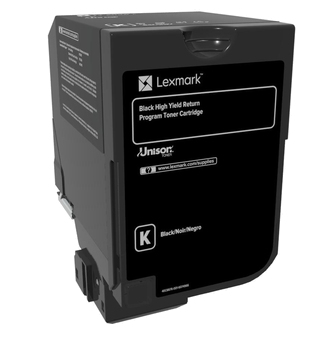 LEXMARK - CX725 Cartucho de toner negro alto rendimiento Retornable (Ref.84C2HK0)