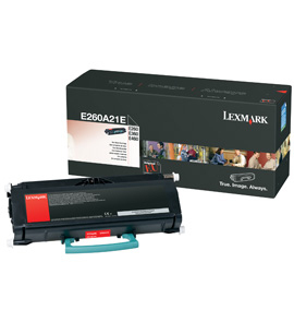 LEXMARK - E260, E360, E46x Cartucho toner (3,5K) (Ref.E260A21E)