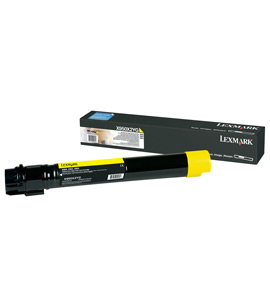 LEXMARK - Amarillo toner y cartucho laser (Ref.X950X2YG)