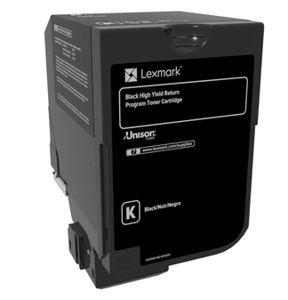 LEXMARK - TONER NEGRO CS720 CS720DE CS720DTE CS725DE CS725DTE (Ref.74C2HK0)