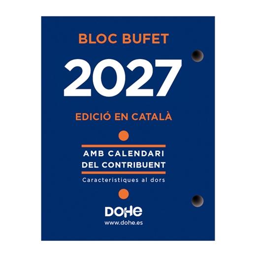DOHE - BLOC BUFETE - 80X110mm - Día Página - 80gr - CASTELLANO