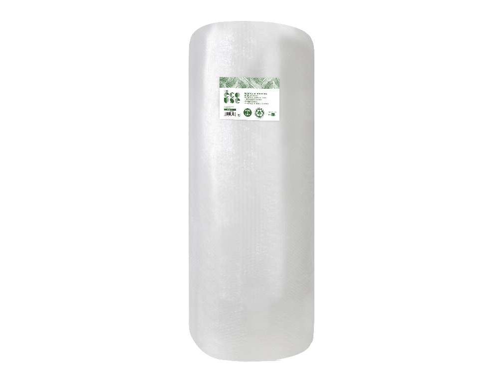 LIDERPAPEL - PLASTICO BURBUJA ECOUSE 0.60X10M 30% DE PLASTICO RECICLADO (Ref.BU22)