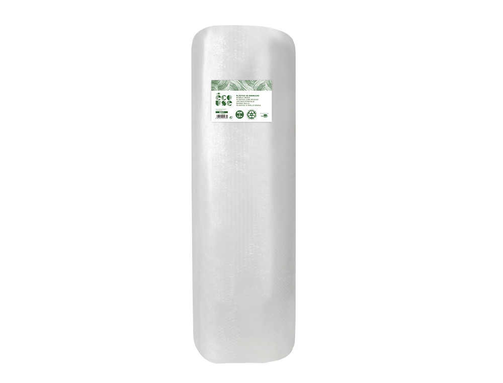 LIDERPAPEL - PLASTICO BURBUJA ECOUSE 0.60X5M 30% DE PLASTICO RECICLADO (Ref.BU21)
