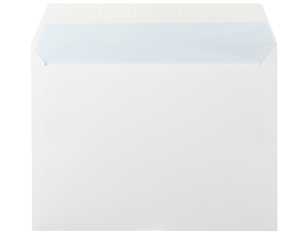 LIDERPAPEL - SOBRE N 19 BLANCO C6 114X162 MM TIRA DE SILICONA PAQUETE DE 25 UNIDADES (Ref.SB85)