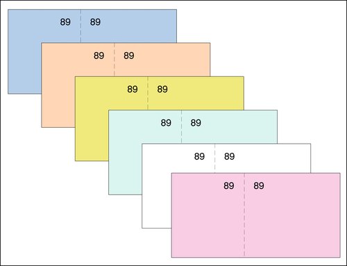 LOAN - TALONARIO CAJA 6 DE 4º NUMERADOS BLANCO (01) (Ref.T-25 BLANCO)