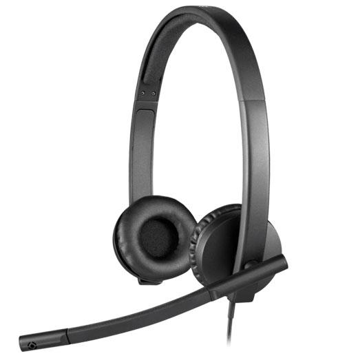 LOGITECH - AURICULAR CON MICRÓFONO, USB - H570E (Ref.981-000575)