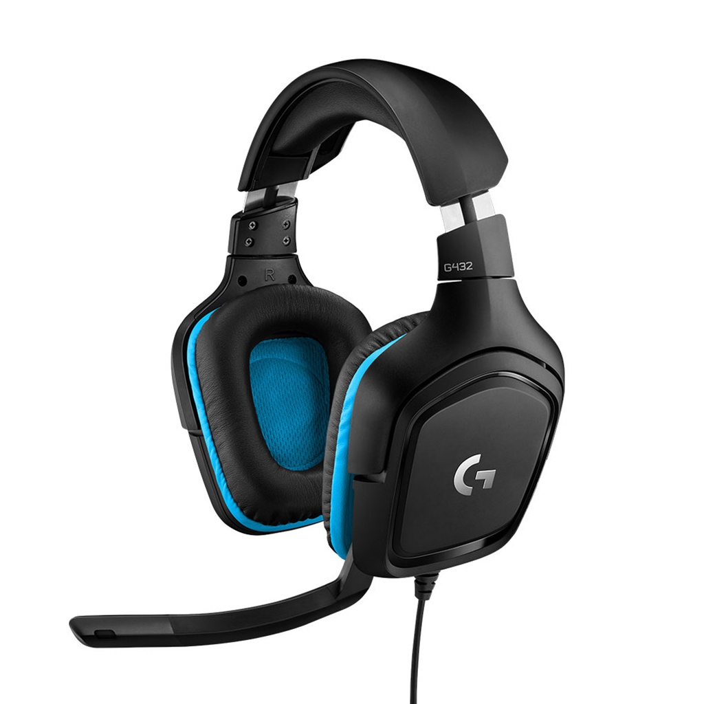 LOGITECH - AURICULARES CON MICROFONO G432 GAMING - (Ref.981-000770)