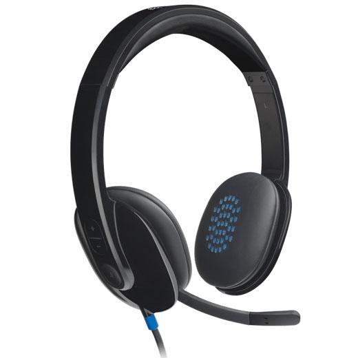 LOGITECH - AURICULARES USB H540 (Ref.981-000480)