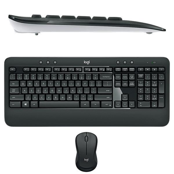 LOGITECH - COMBO TECLADO + RATÓN MK540 INALÁMBRICO C/RECEPTOR USB NEGRO (Ref.920-008680)