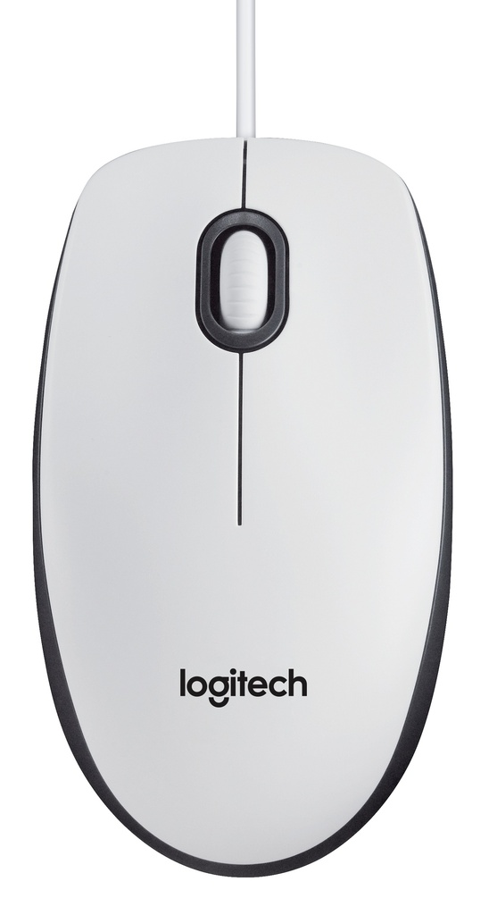 LOGITECH - RATON M100 OPTICO USB 2.0 1000DPI BLANCO (Ref. 910-001603)
