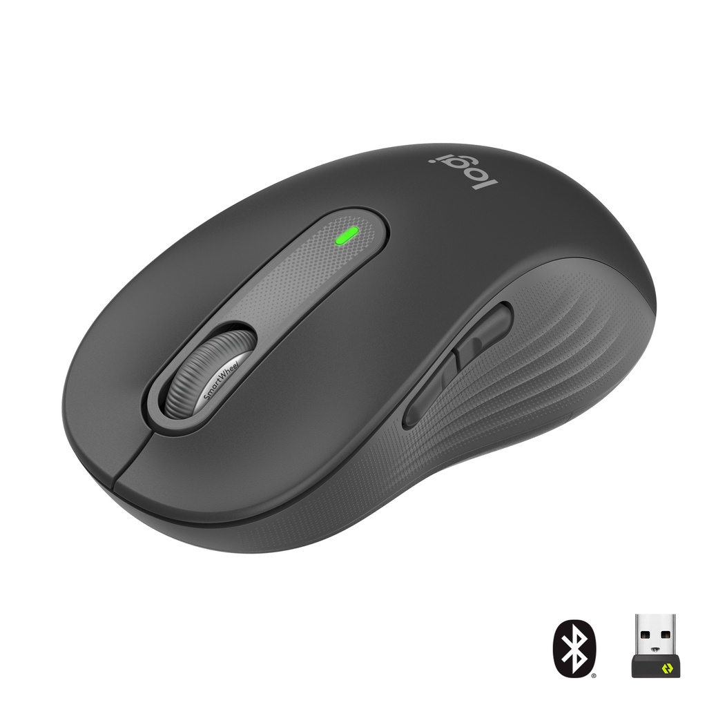 LOGITECH - RATON M650 DERECHO TALLA L WIRELESS - GRAFITO (Ref.910-006236)