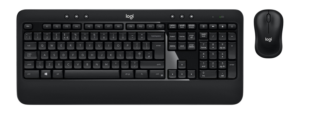 LOGITECH - TECLADO + MOUSE WIRELESS INALAMBRICO ADVANCED COMBO - (Ref.920-008803)