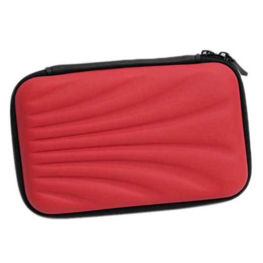 MAILLON TECHNOLOGIQUE - FUNDA DISCO DURO MAILLON 2,5" ROJO (Ref.MTCASE25RED)