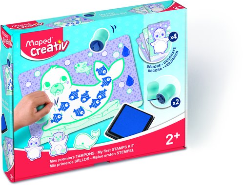 MAPED - CREATIVE MI PRIMER KIT DE MANUALIDADES - EARLY AGE SELLOS (Ref.907042)
