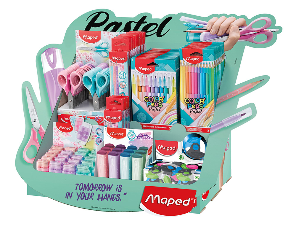 MAPED - EXPOSITOR DE SOBREMESA PASTEL II SURTIDO (Ref.993420)