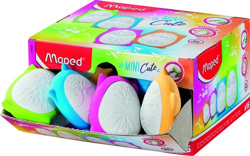 MAPED - GOMA SQUEEZE MINI CUTE CAJA EXPOSITORA (Ref.15502)