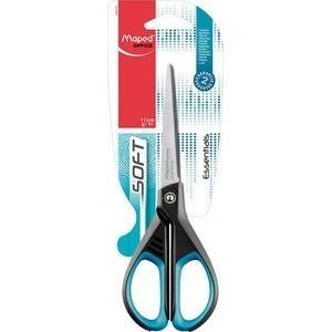 MAPED - TIJERA ESSENTIALS SOFT E4682 SIMÉTRICA 17 CM (Ref.468210)