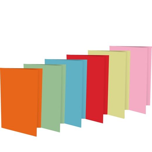 MARIOLA - SUBCARPETA A4 32X23,5 CM CARTULINA 180GR ROJO PACK -50U- (Ref.0481RO)