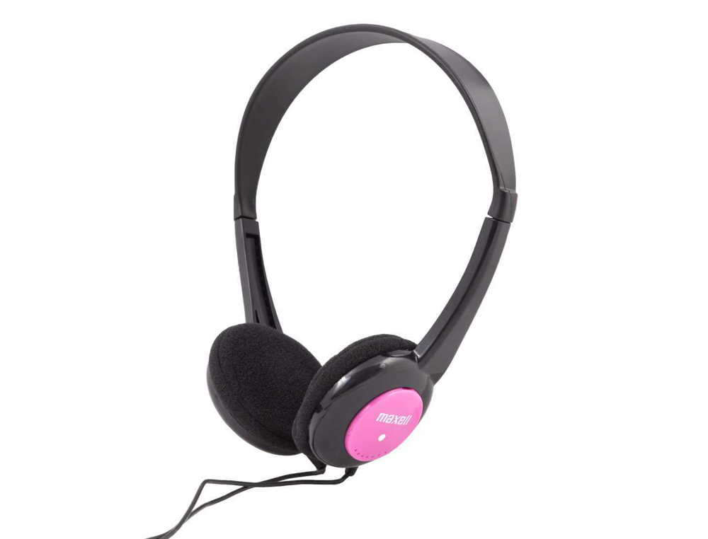 MAXELL - AURICULARES KIDS HEADPHONES ROSA (M250) (Ref.PINK KIDS HEADPHONES)