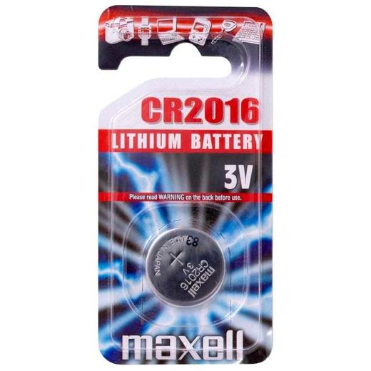 MAXELL - PILAS MICRO CR2016 3V BLISTER DE 1 (M075) (Ref.CR2016-B1 MXL)