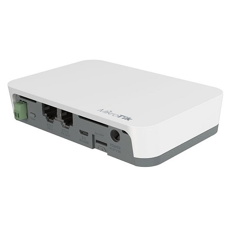 MIKROTIK - KNOT Router IoT WiFi 2.4Ghz BT5.0 2X100 M (Ref.RB924i-2nD-BT5&BG77)