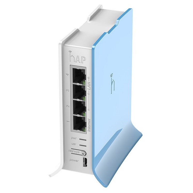 MIKROTIK - hAP Lite 4x10/10 2.4GHz L4 (Ref.RB941-2nD-TC)