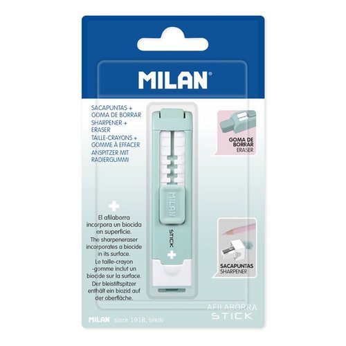 MILAN - AFILABORRA STICK CON BIOCIDA AZUL (Ref.BYM10141IBGGR)
