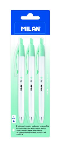 MILAN - BOLIG. P1 ANTIBACTERIANO AZUL B/3 (Ref.BWM10253IBG)