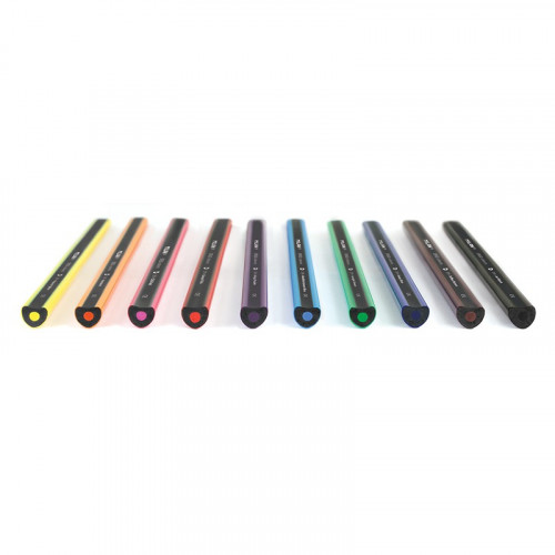MILAN - LAPICES de COLORES ERGO GRIP CAJA DE 10 (Ref.7229110)