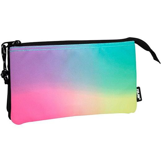 MILAN - PORTATODO 5 COMPARTIMENTOS SUNSET NEGRO (Ref.081133SNK1)