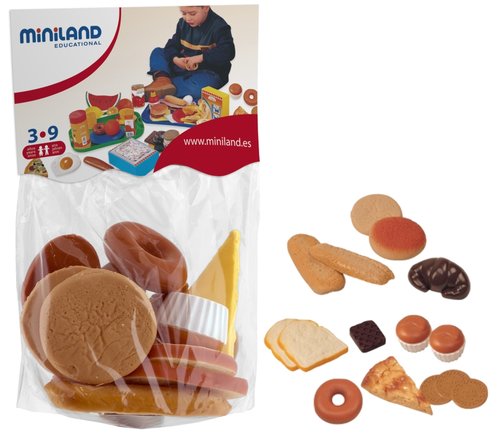 MINILAND - BOLSA 15 PIEZAS DE REPOSTERIA SURTIDO (Ref.30583)