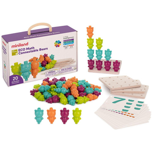 MINILAND - JUEGO ED. ECO COLOR BEARS (3-6) (Ref.32149)