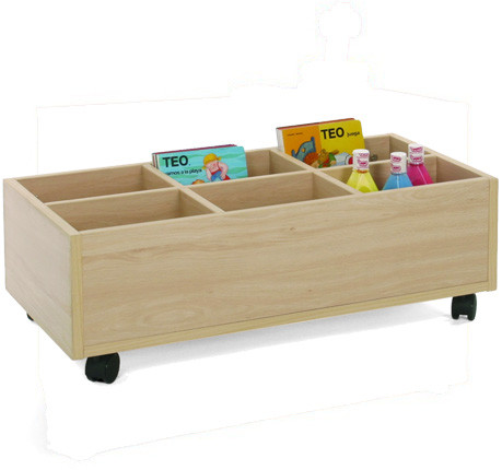 MOBEDUC - CARRO LIBRERÍA BAJO HAYA (Ref.600905HR18)