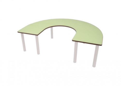 MOBEDUC - MESA EN "U" 150X100CM (TALLA 1 - 3) HAYA (Ref.500109.10B101)