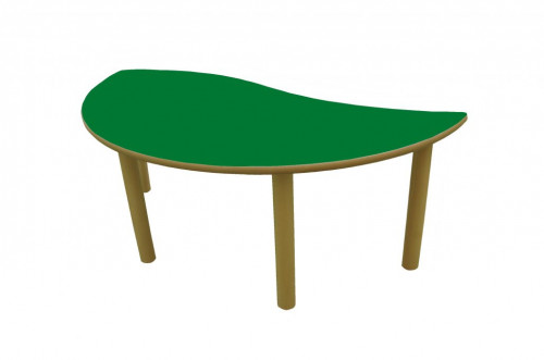 MOBEDUC - MESA SEMIRREDONDA ONDA (TALLA 0-3) HAYA (Ref.600562.12H140)