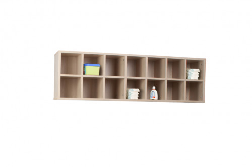 MOBEDUC - MUEBLE CASILLERO 14 CASILLAS HAYA (Ref.600642H22)