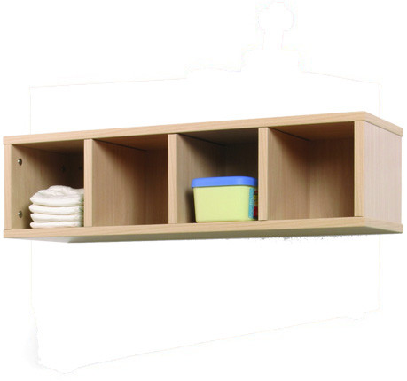 MOBEDUC - MUEBLE CASILLERO 4 CASILLAS 80-22 HAYA (Ref.600702H18)