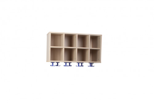 MOBEDUC - PERCHERO 8 CASILLAS HAYA (Ref.600640H18)