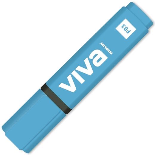 MOLIN - MARCADOR FLUORESCENTE VIVA AZUL (Ref.RTF240-10-3)