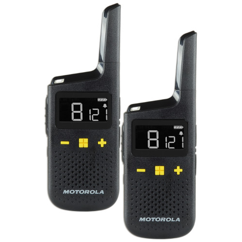 MOTOROLA - XT185 8Km 500mW 16CH IP54 Duo Pack aur. i (Ref.D3P01611BDLMAW)