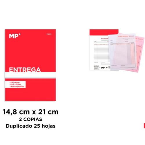 MP - ENTREGAS CUARTO NATURAL DUPLICADO AUTOCOPIA (Ref.PB972)