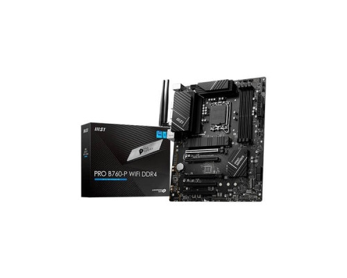 MSI - PLACA PRO B760-P WIFI DDR4,INTEL,1700,B760,4DDR4,WIFI,MATX (Ref.911-7D98-001)