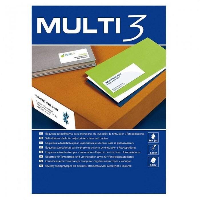 MULTI3 - ETIQUETAS 97X42,4 500 HOJAS (Ref.10520)