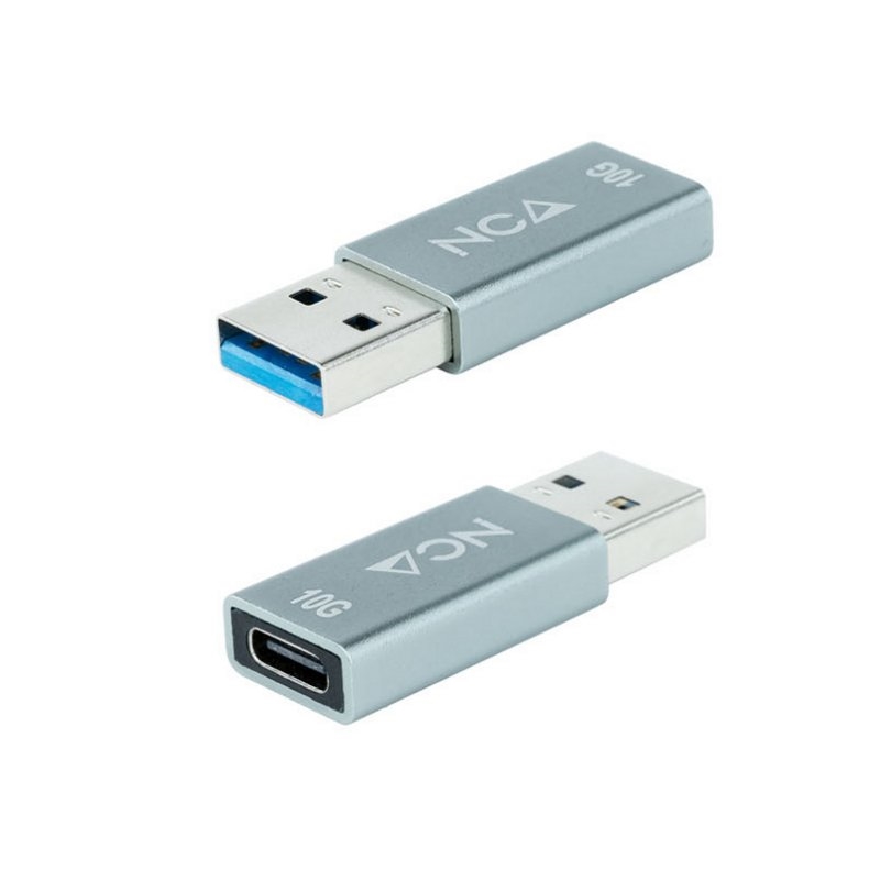 NANOCABLE - Adaptador USB-A/M 3.1 GEN2 a USB-C/H (Ref.10.02.0013)