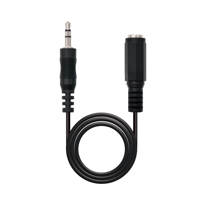 NANOCABLE - CABLE AUDIO ESTEREO 3.5/M-3.5/H 3.0 M (Ref.10.24.0203)