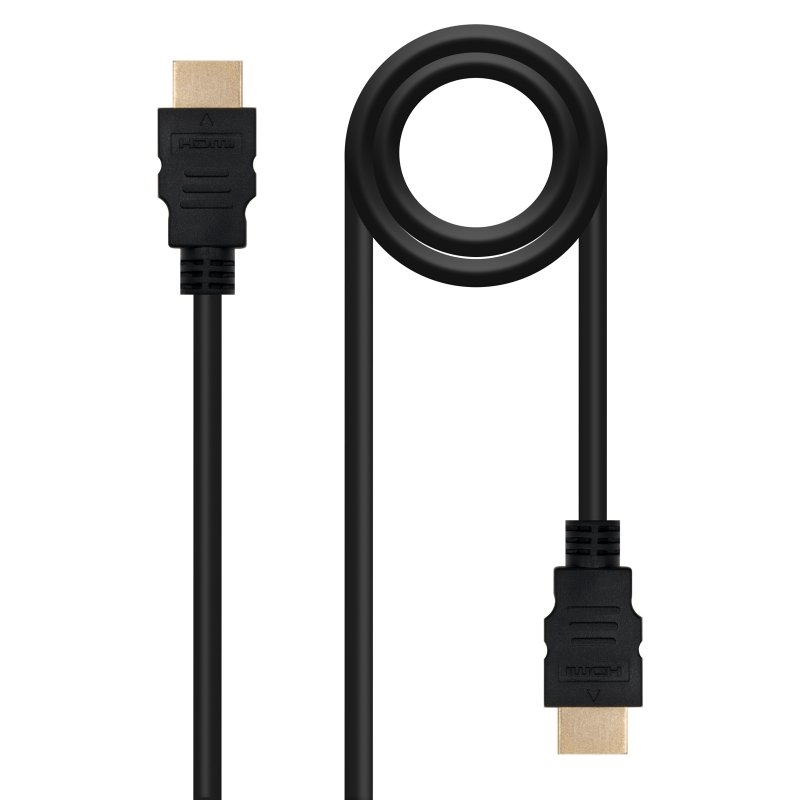 NANOCABLE - Cable HDMI V1.4 Alta Velocidad / HEC), A/M-A/M, Negro, 1.5 m (Ref.10.15.1701)