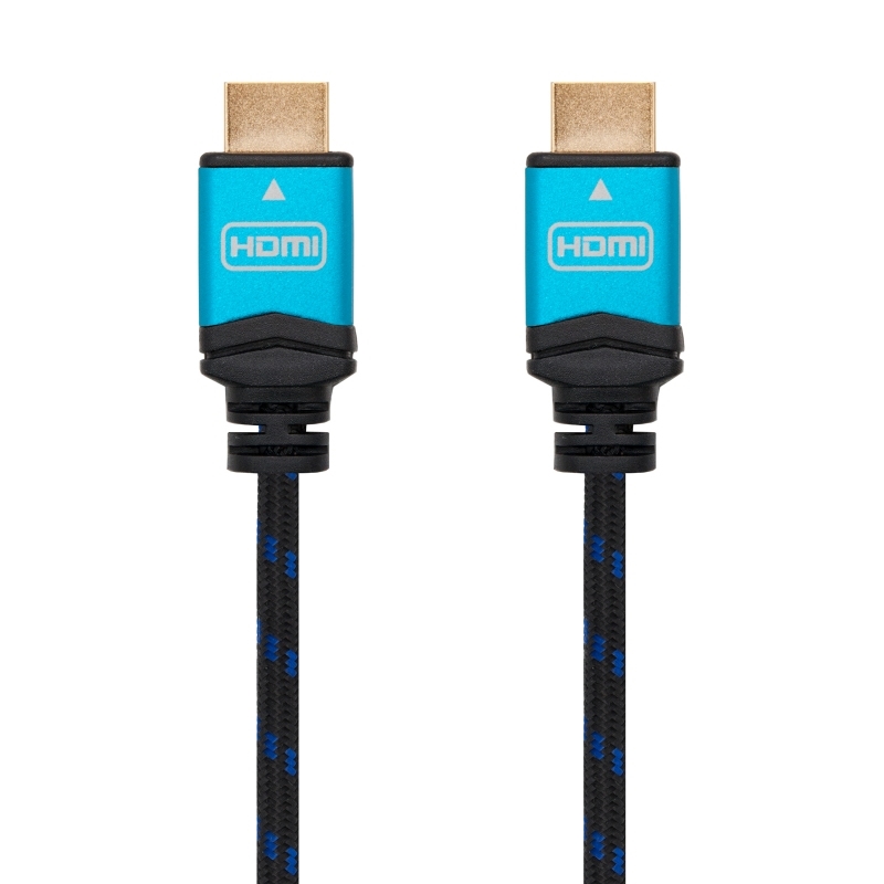 NANOCABLE - Cable HDMI V2.0 4K@60GHz 18 Gbps A/M-A/M, negro, 3.0 m (Ref.10.15.3703)