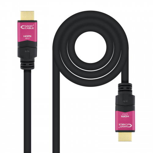 NANOCABLE - Cable HDMI V2.0 4K@60Hz M/M 15m (Ref.10.15.3715)